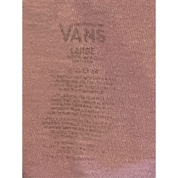 Vans Mens Purple Skate Tree Skateboarding Palm Graphic Logo Tee T-Shirt Large - Picture 9 of 10